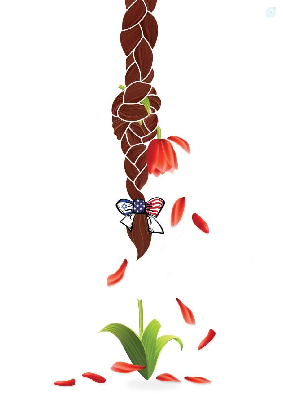 ستاد امر به معروف تهران: افراد بیحجاب آینده خود را در معرض سقوط قرار میدهند/ طرحی با استفاده از موهای بافته شده با پاپیون پرچمهای اسرائیل و آمریکا