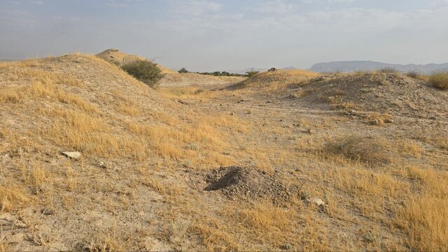 جویندگان گنج این شهر باستانی در استان فارس را سوراخ سوراخ کردهاند/ عکس