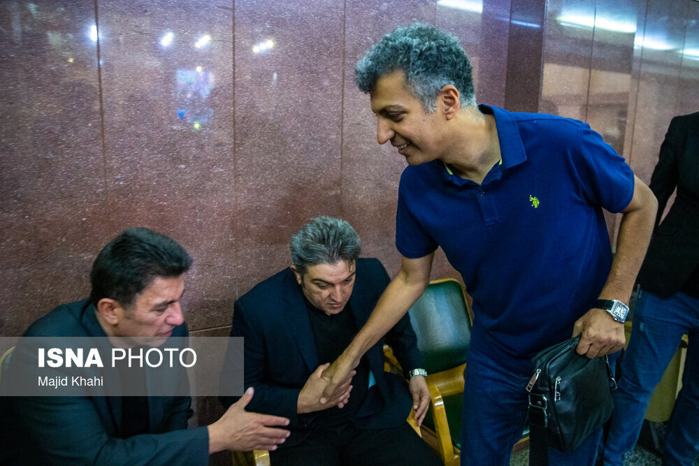 عکس | برخورد جالب فردوسیپور و قلعهنویی در مسجد