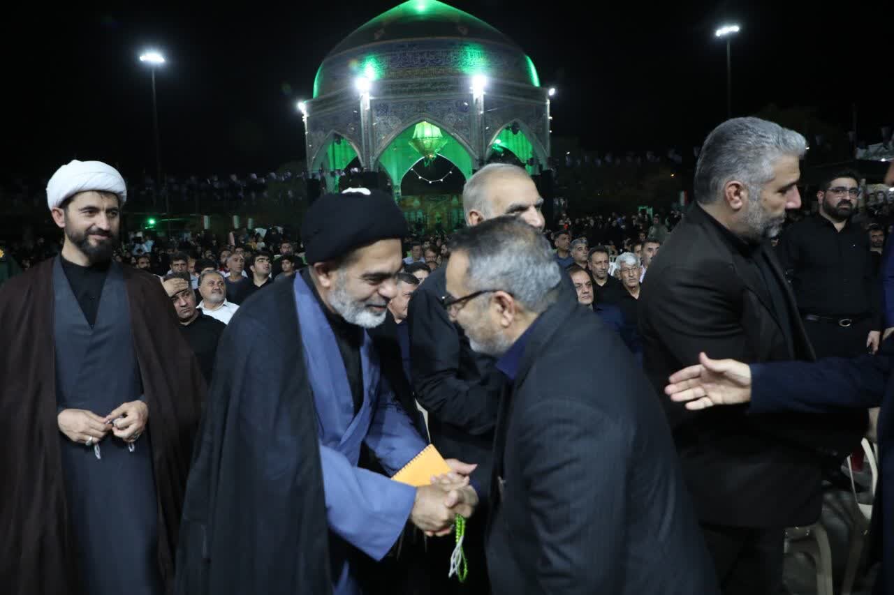 آیین افتتاح مواکب اربعین با حضور معاون سیاسی اجتماعی استانداری خوزستان در اندیمشک برگزار شد