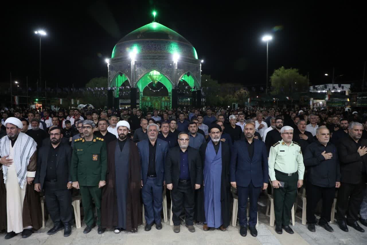 آیین افتتاح مواکب اربعین با حضور معاون سیاسی اجتماعی استانداری خوزستان در اندیمشک برگزار شد