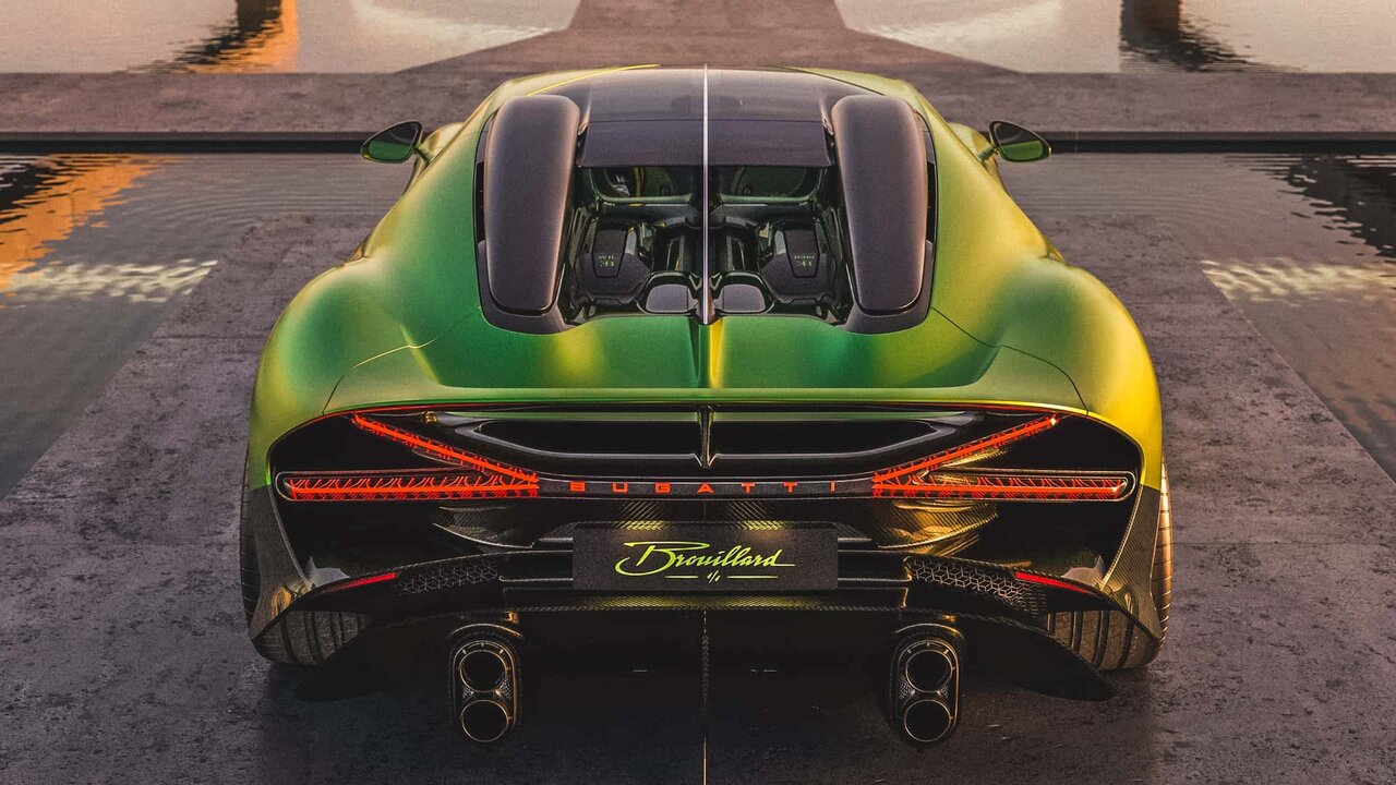 ابرخودروی سفارشی و فوق خاص بوگاتی معرفی شد / ماشین ۳۰ میلیون دلاری که خودتان میسازید! / عکس