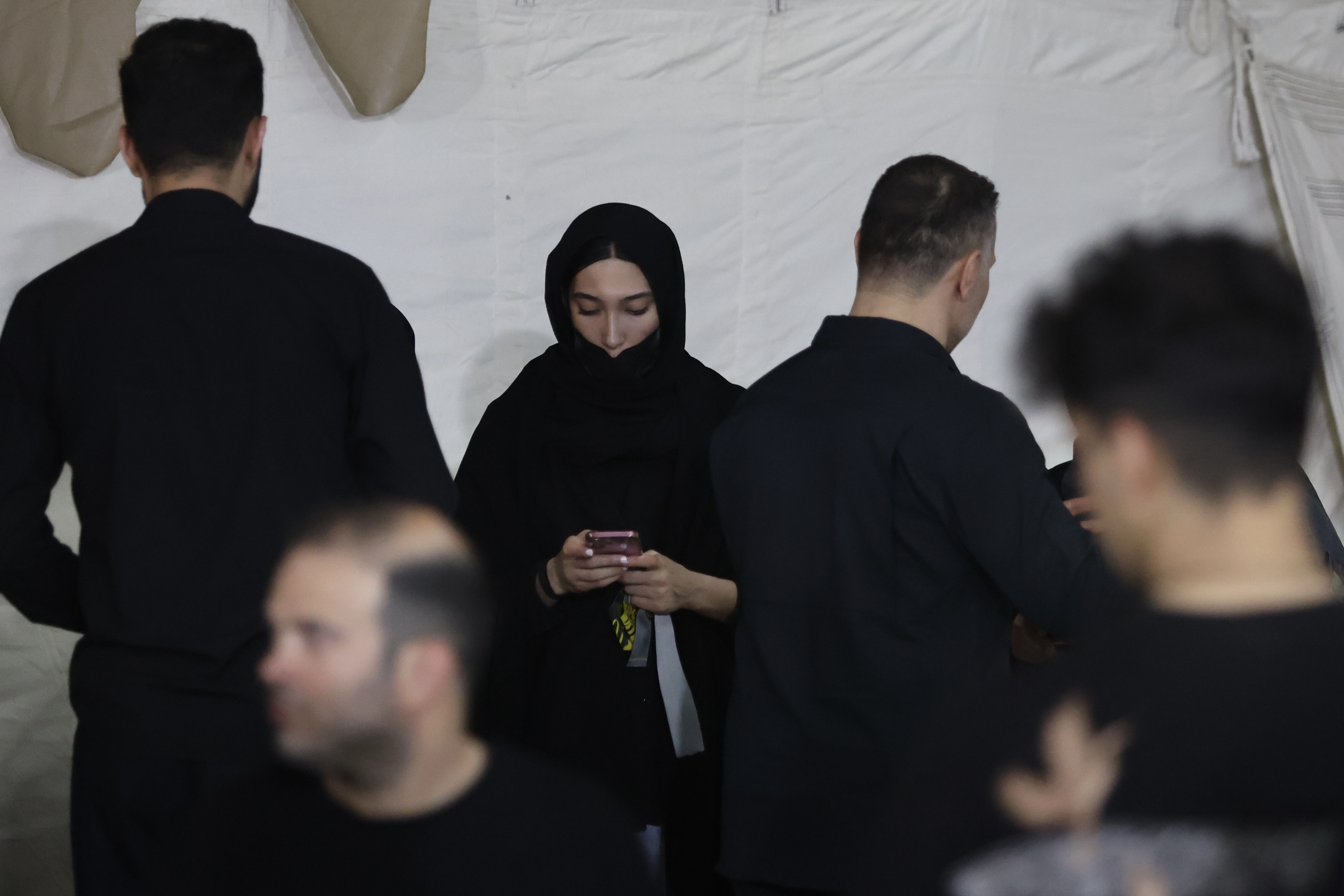 عکس| نام آوران ورزش در پیاده‌روی اربعین