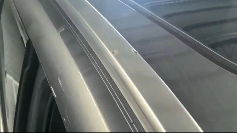 برخورد صاعقه به خودروی وارداتی بازار ایران /عکس و فیلم