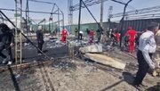 جزییات حادثه آتش‌سوزی دو موکب در مرز مهران