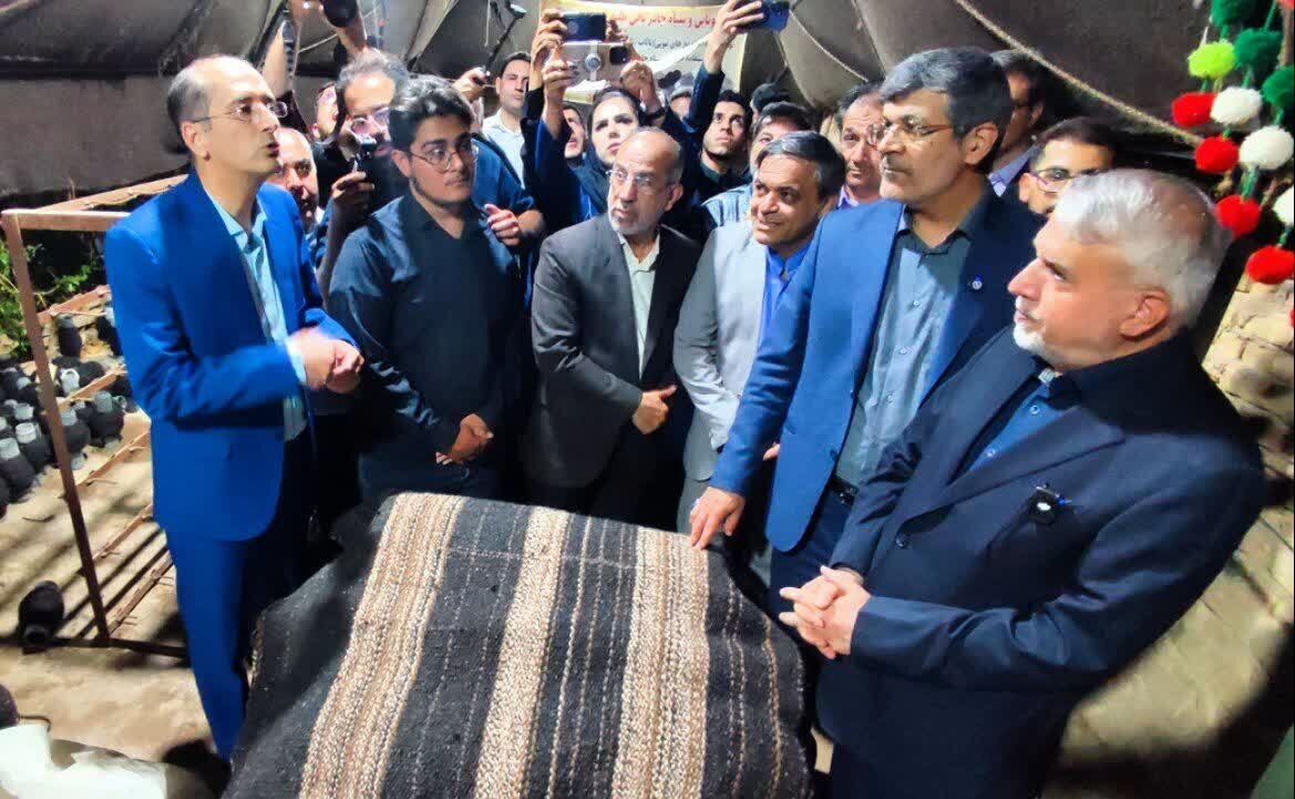 بازدید وزیر میراث فرهنگی، گردشگری و صنایع دستی از شهرستان میبد