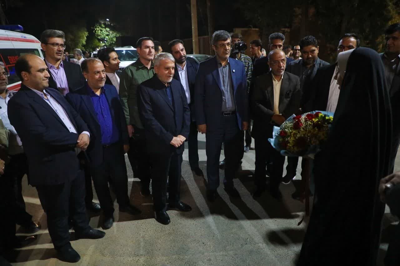 بازدید وزیر میراث فرهنگی، گردشگری و صنایع دستی از شهرستان میبد