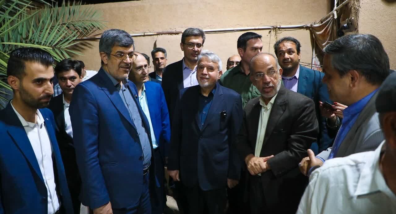 بازدید وزیر میراث فرهنگی، گردشگری و صنایع دستی از شهرستان میبد