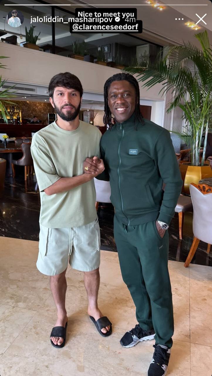 عکس | ملاقات سیدورف با ستاره استقلال در تهران