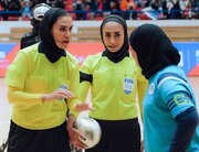 دو زن ایرانی داور جام جهانی فوتسال شدند
