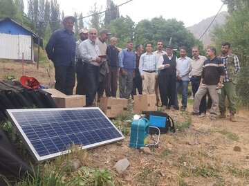 ۱۸خانوار عشایری در قزوین صاحب پنل خورشیدی شدند