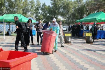 هدف‌گذاری شهرداری مشهد برای جمع‌آوری هزار تُن زباله در نجف اشرف