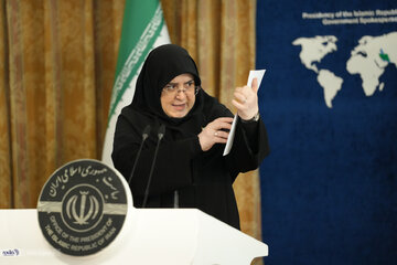 فاطمه مهاجرانی - سخنگوی دولت