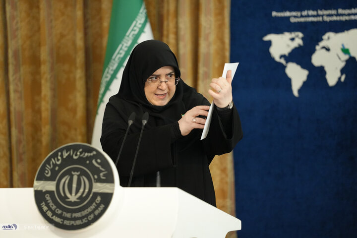 فاطمه مهاجرانی - سخنگوی دولت