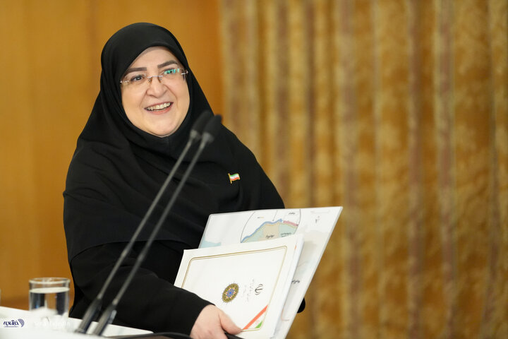 فاطمه مهاجرانی - سخنگوی دولت