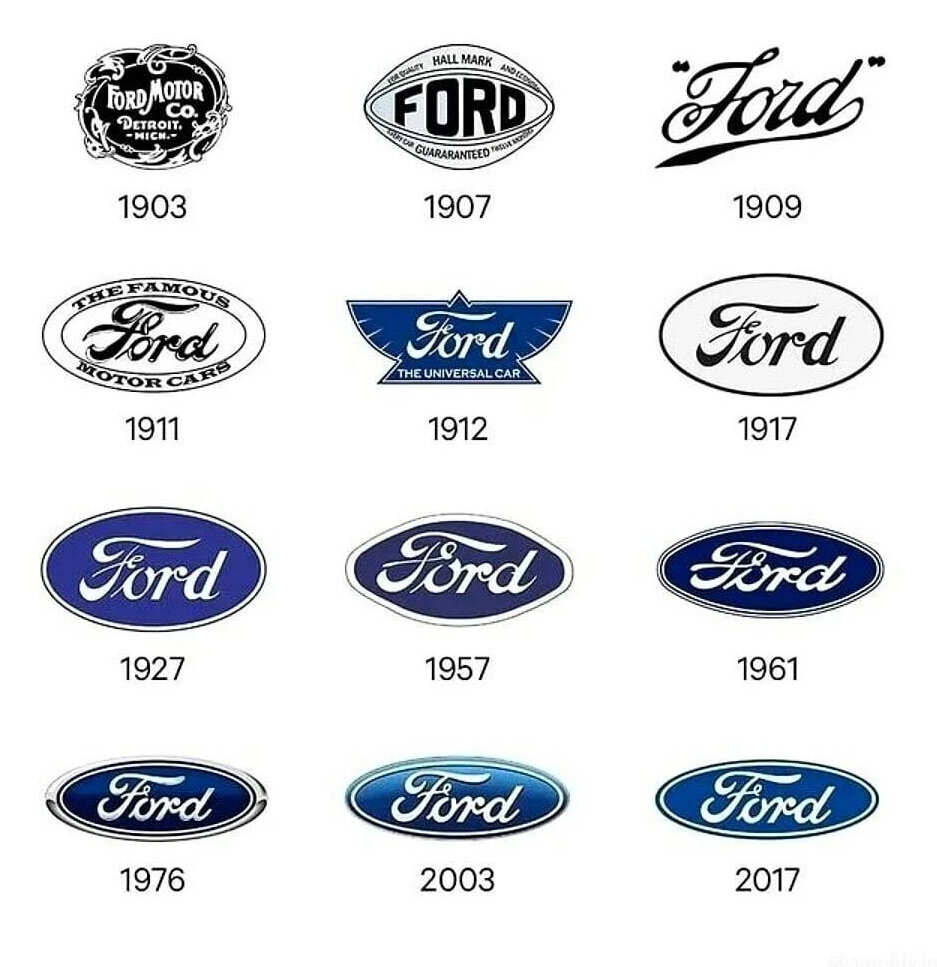 لوگوی فورد تغییر کرد؟ / احیای دوباره مثلث بالدار / عکس