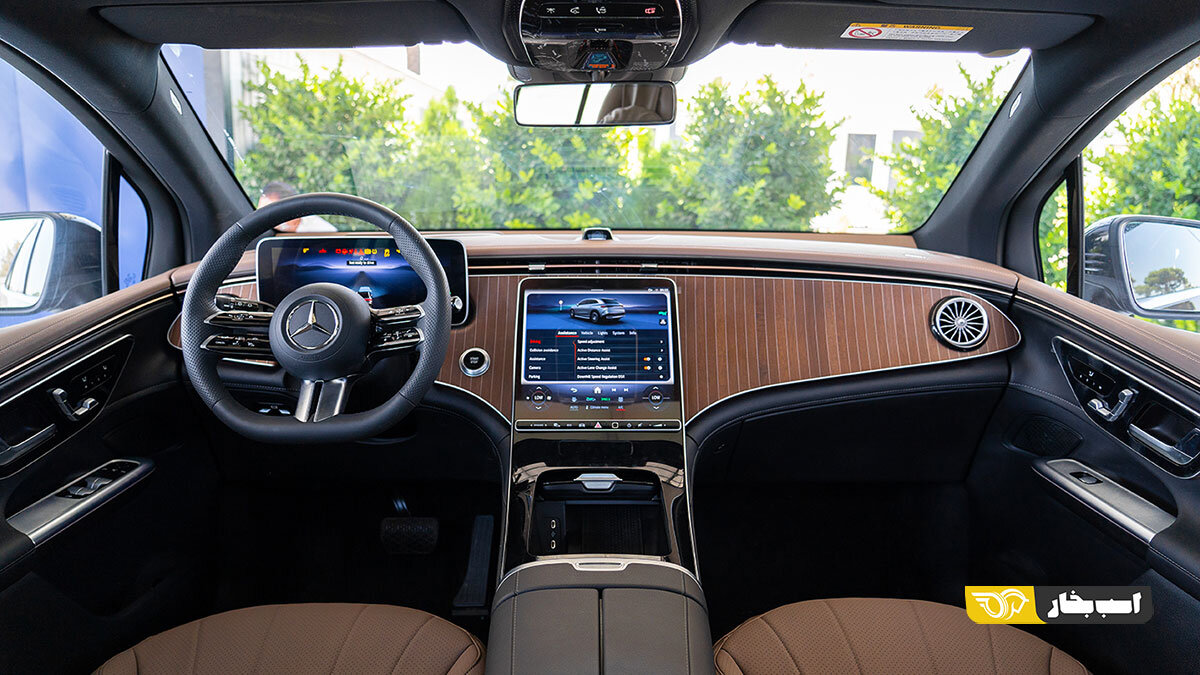 مرسدس بنز برقی به ایران آمد /عکس