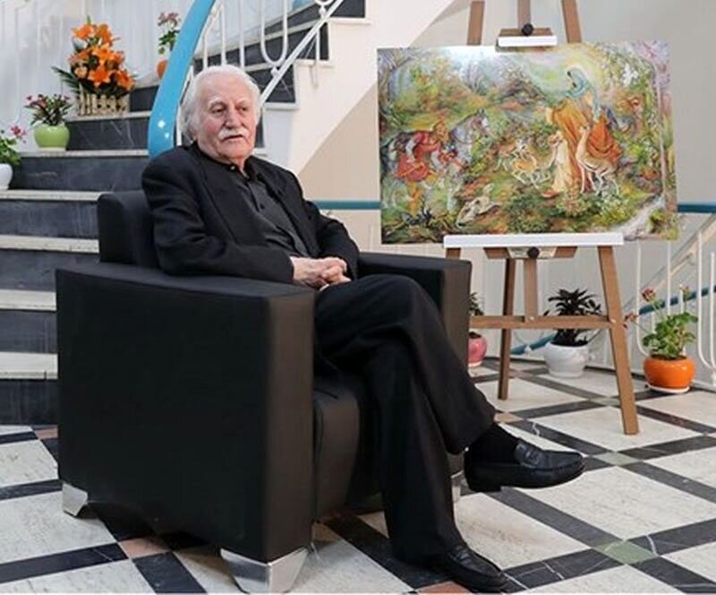 زن در آثار فرشچیان نماد زیبایی، زندگی و زایش / مسجد جامعی: فرشچیان ۳۰ سال در نیویورک زندگی کرد اما چگونه؟ / حکیم هنرهای ایرانی - اسلامی