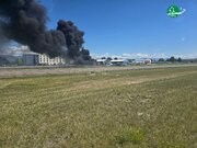 ببینید | برخورد دو هواپیما در فرودگاه کالیسپل آمریکا