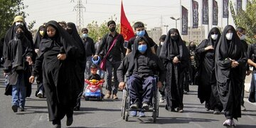 برگزاری مراسم جاماندگان پیاده‌روی اربعین حسینی در هرمزگان