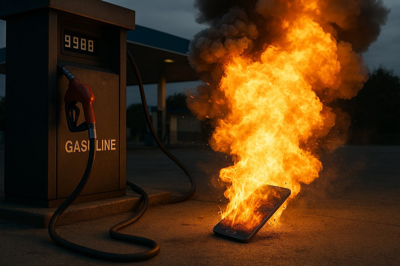 از انفجار در پمپبنزین تا تبلیغات اینستاگرام؛ ۳ روایت نادرست درباره موبایل