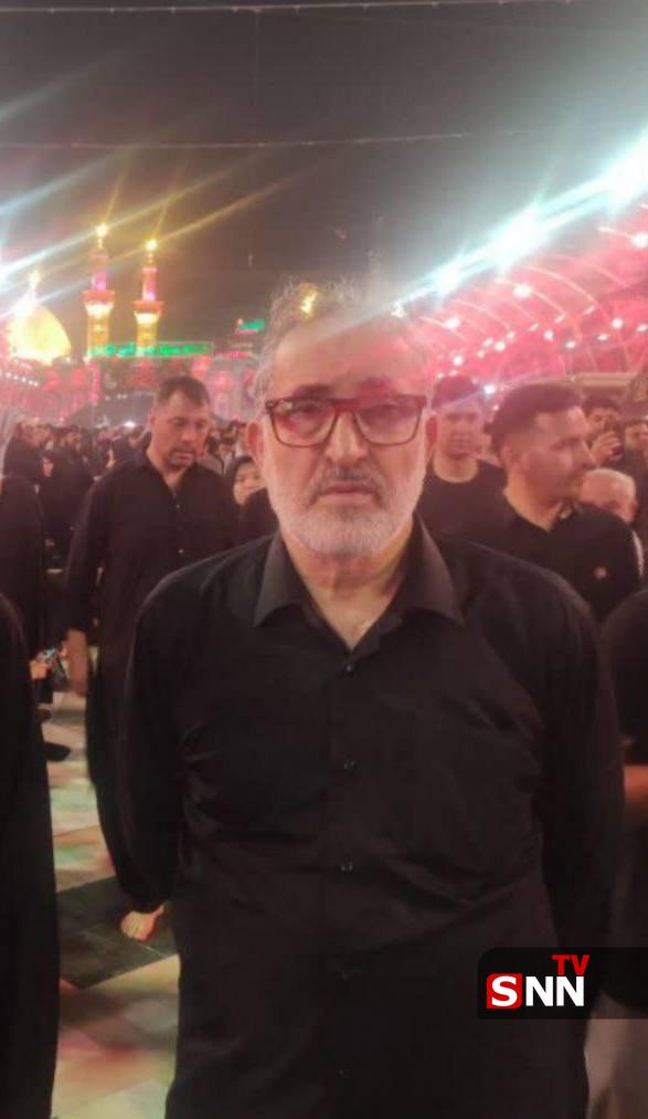 تصویر دیده نشده از آخرین زیارت اربعین سپهبد شادمانی