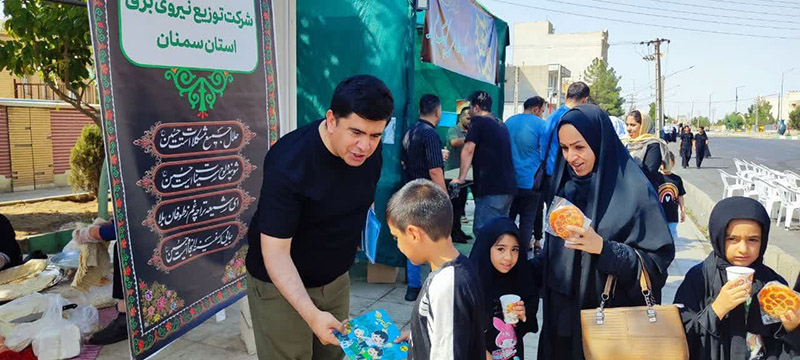 کاروان بیپایان عشق؛ اربعین دلدادگان حسینی در ۵۵ نقطه استان سمنان