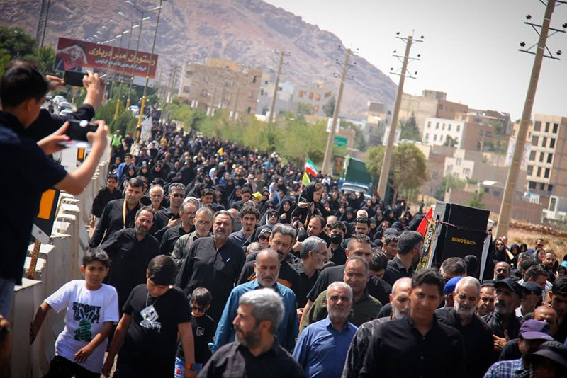 کاروان بیپایان عشق؛ اربعین دلدادگان حسینی در ۵۵ نقطه استان سمنان