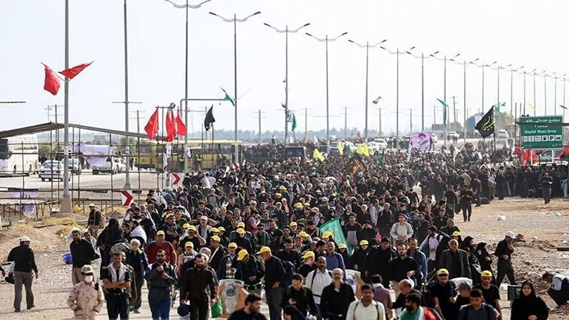 کاروان بیپایان عشق؛ اربعین دلدادگان حسینی در ۵۵ نقطه استان سمنان