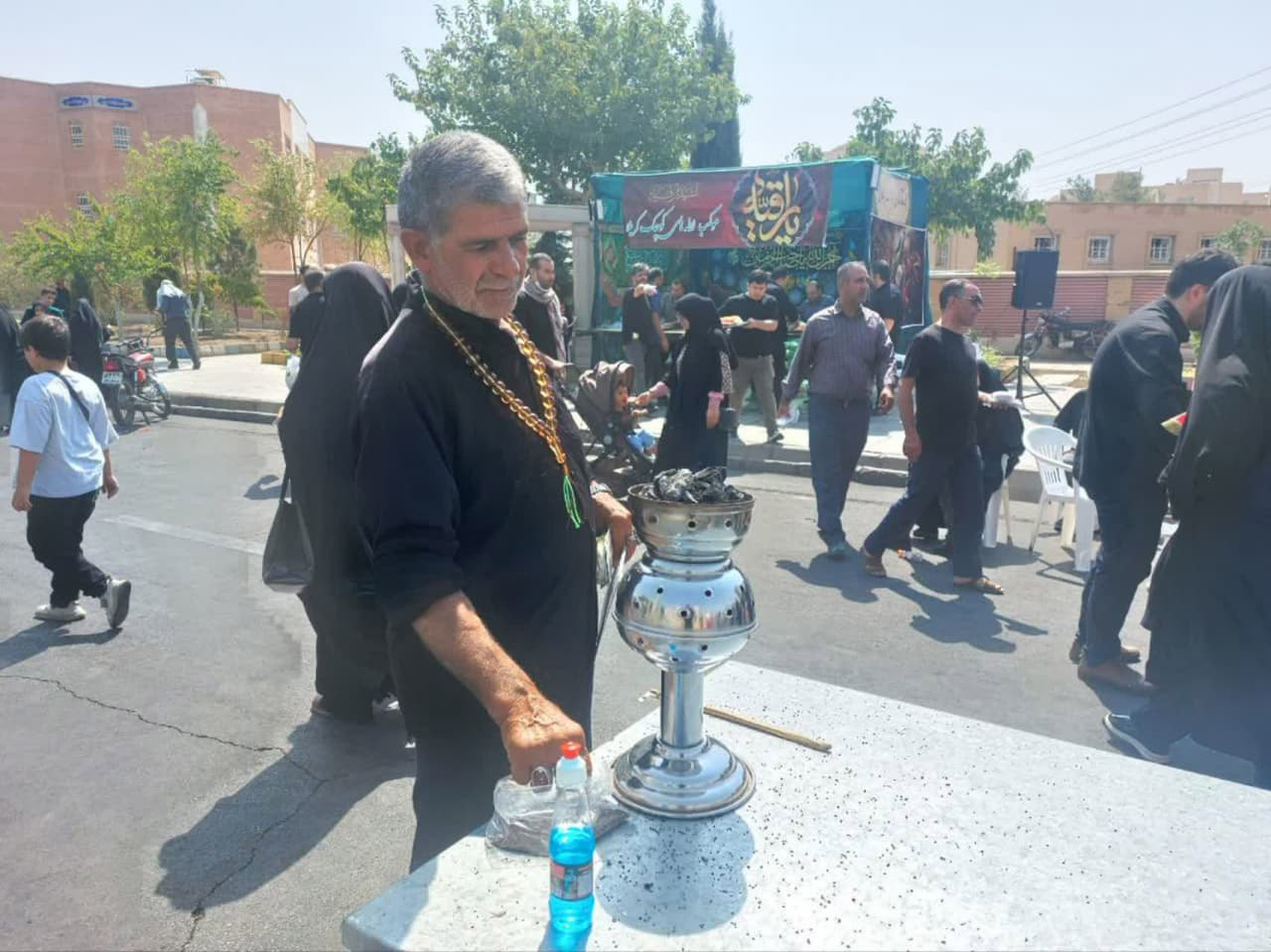 کاروان بیپایان عشق؛ اربعین دلدادگان حسینی در ۵۵ نقطه استان سمنان