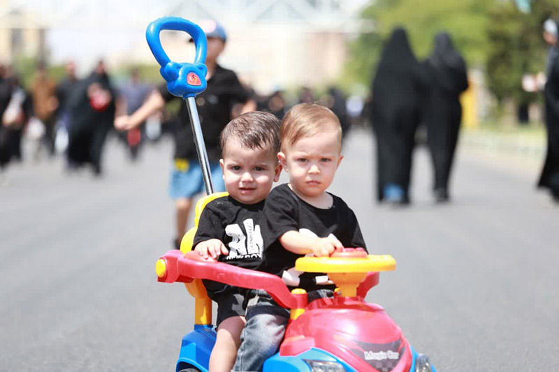 کاروان بیپایان عشق؛ اربعین دلدادگان حسینی در ۵۵ نقطه استان سمنان