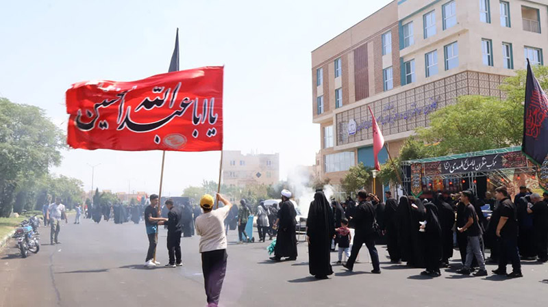 کاروان بیپایان عشق؛ اربعین دلدادگان حسینی در ۵۵ نقطه استان سمنان
