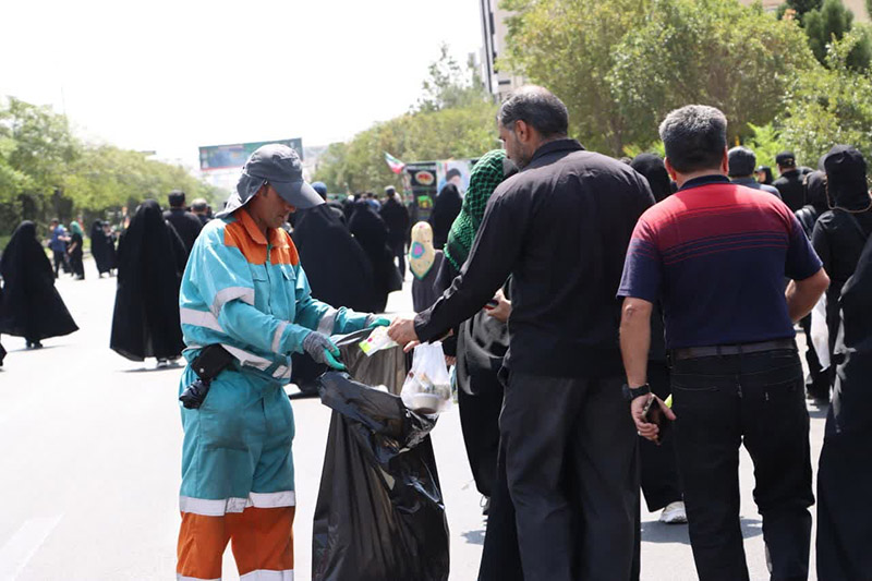 کاروان بیپایان عشق؛ اربعین دلدادگان حسینی در ۵۵ نقطه استان سمنان