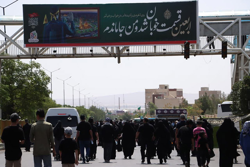 کاروان بیپایان عشق؛ اربعین دلدادگان حسینی در ۵۵ نقطه استان سمنان