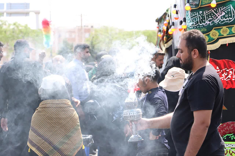 کاروان بیپایان عشق؛ اربعین دلدادگان حسینی در ۵۵ نقطه استان سمنان