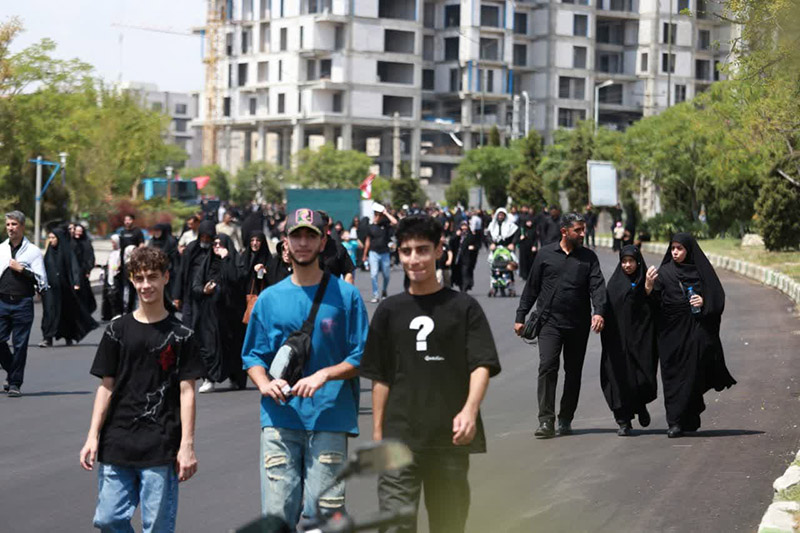 کاروان بیپایان عشق؛ اربعین دلدادگان حسینی در ۵۵ نقطه استان سمنان