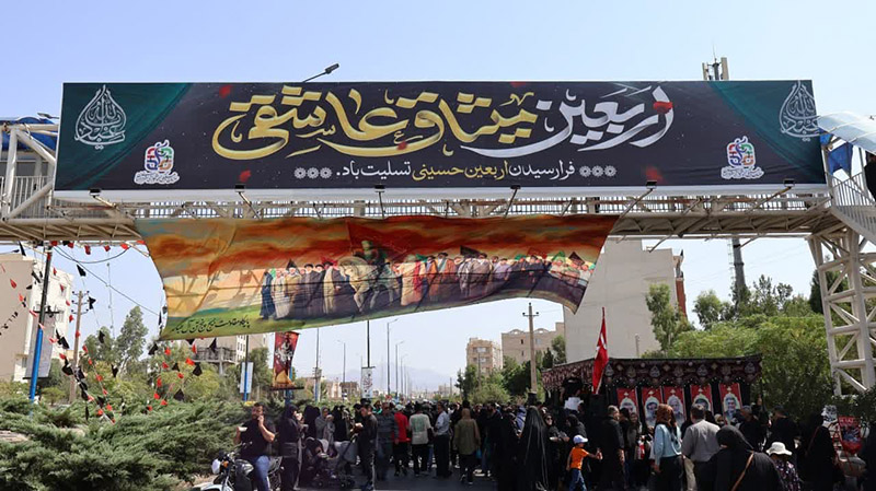 کاروان بیپایان عشق؛ اربعین دلدادگان حسینی در ۵۵ نقطه استان سمنان