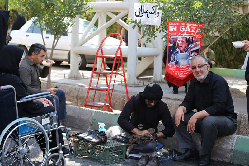 کاروان بیپایان عشق؛ اربعین دلدادگان حسینی در ۵۵ نقطه استان سمنان