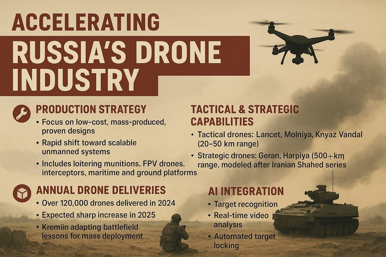 تسخیر آسمان با پهپادهای مرگبار روسیه / ۱۲۰ هزار پرنده بدون سرنشین!