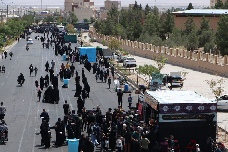 برگزاری پیادهروی بزرگ دلدادگان حسینی در سمنان