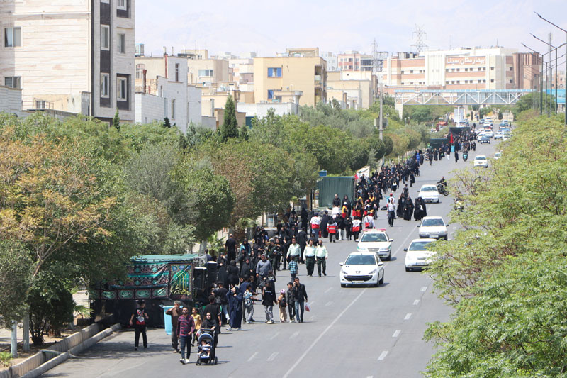 برگزاری پیادهروی بزرگ دلدادگان حسینی در سمنان