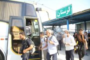 جابجایی  ۱۱ هزار زائر اربعین حسینی با ناوگان حمل‌ونقل عمومی لرستان