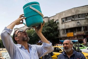 کف خیابان‌های تهران گرم‌تر از کویر لوت!