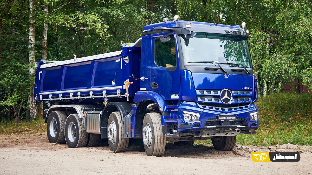 تنوع شگفتانگیز کامیونهای مرسدس بنز / عکس