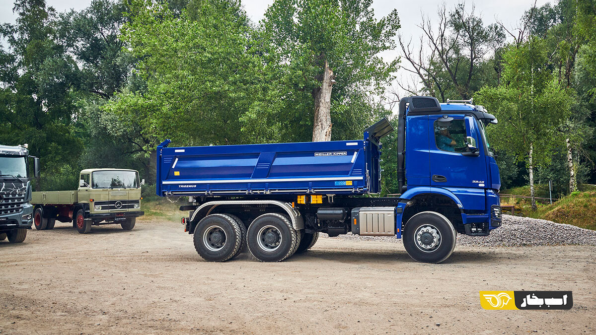 تنوع شگفتانگیز کامیونهای مرسدس بنز / عکس