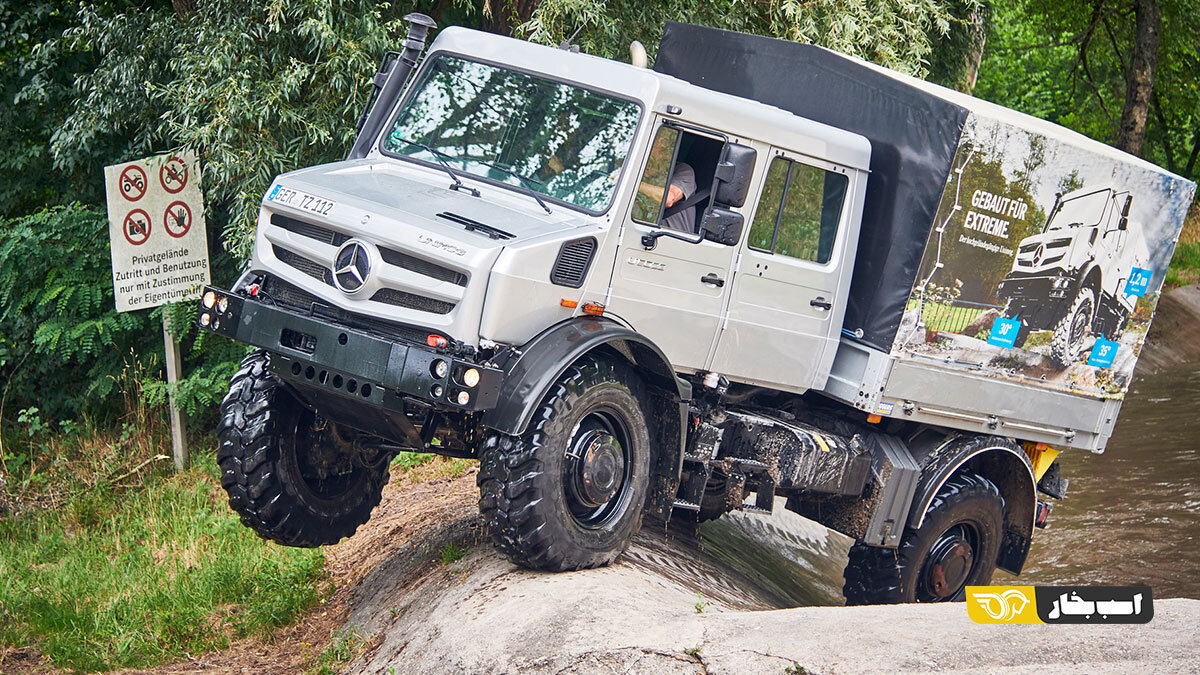 تنوع شگفتانگیز کامیونهای مرسدس بنز / عکس