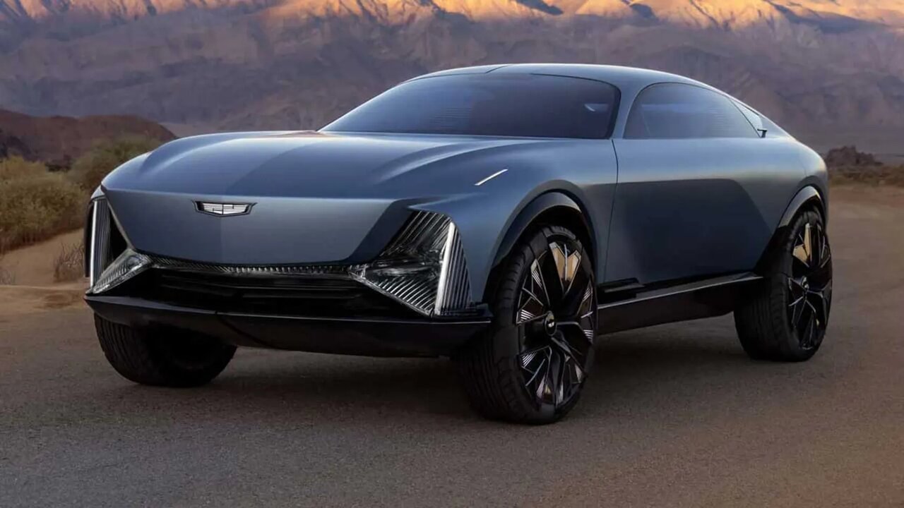 معرفی جسورانهترین کانسپت کادیلاک / شاسیبلندی با درهای گالوینگ