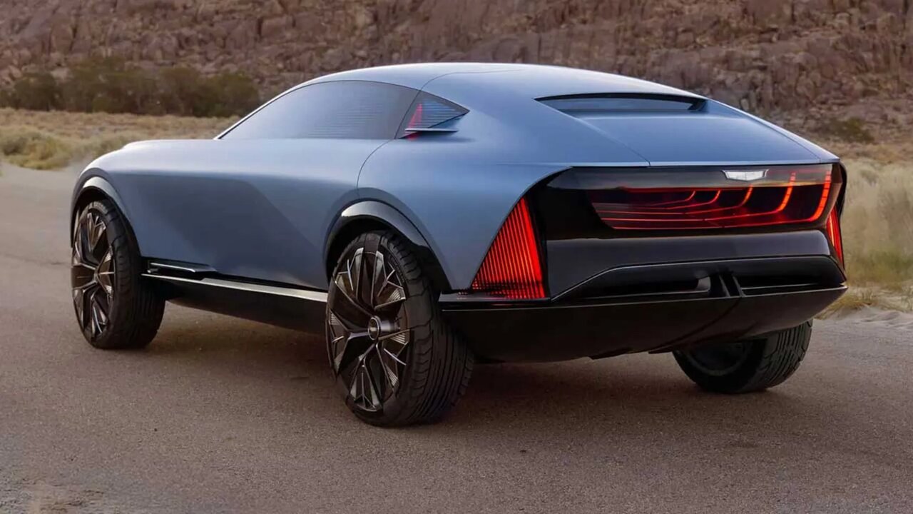 معرفی جسورانهترین کانسپت کادیلاک / شاسیبلندی با درهای گالوینگ