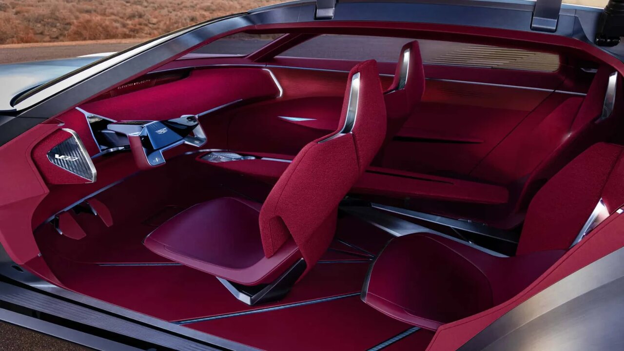 معرفی جسورانهترین کانسپت کادیلاک / شاسیبلندی با درهای گالوینگ