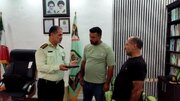 بازگشت کیف حاوی دلار و طلا به گردشگر عراقی در فریدونکنار